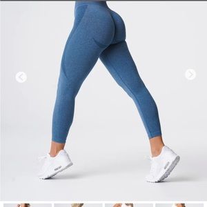 NVGTN Seamless Slate Blue Leggings